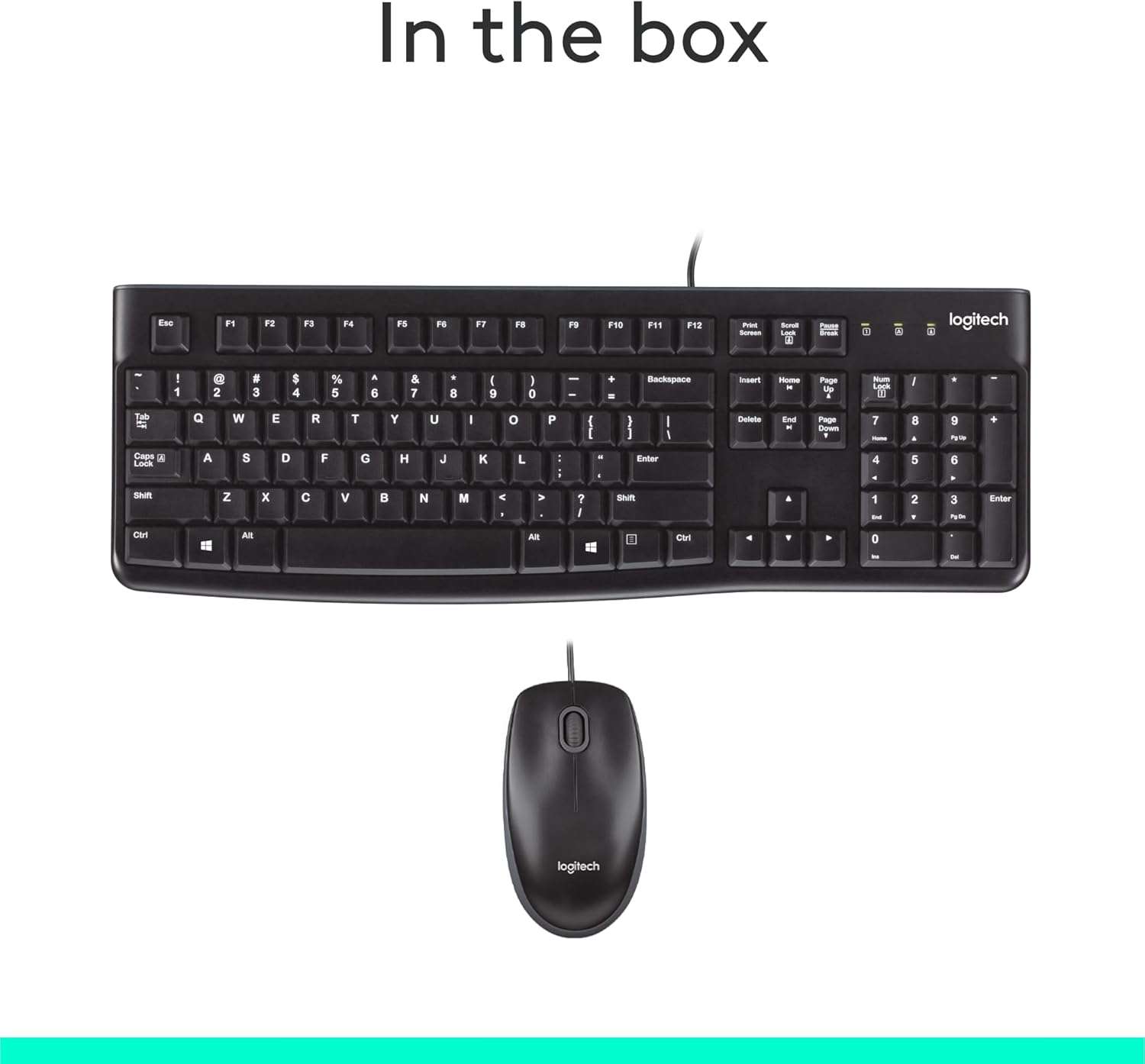 لوحة مفاتيح وماوس لوجي تك