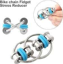 سلسلة مفاتيح قابلة للتقليب من- tress Relief Quiet Fidget -B0G4883HWN