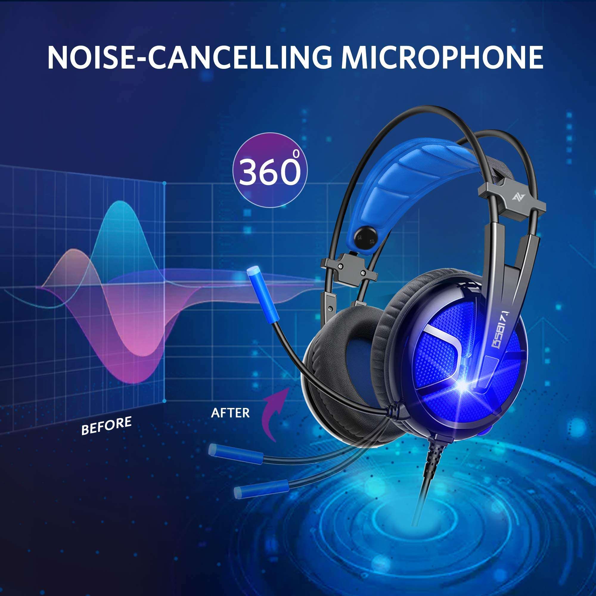 Abkoncore B581 Headset | سيزما
