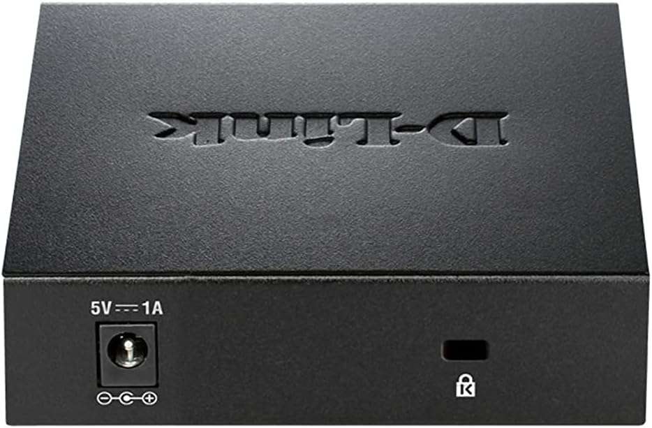 D-Link 5 Port Gigabit Switch (DGS-105) - سرعة فائقة لألعابك وشبكتك