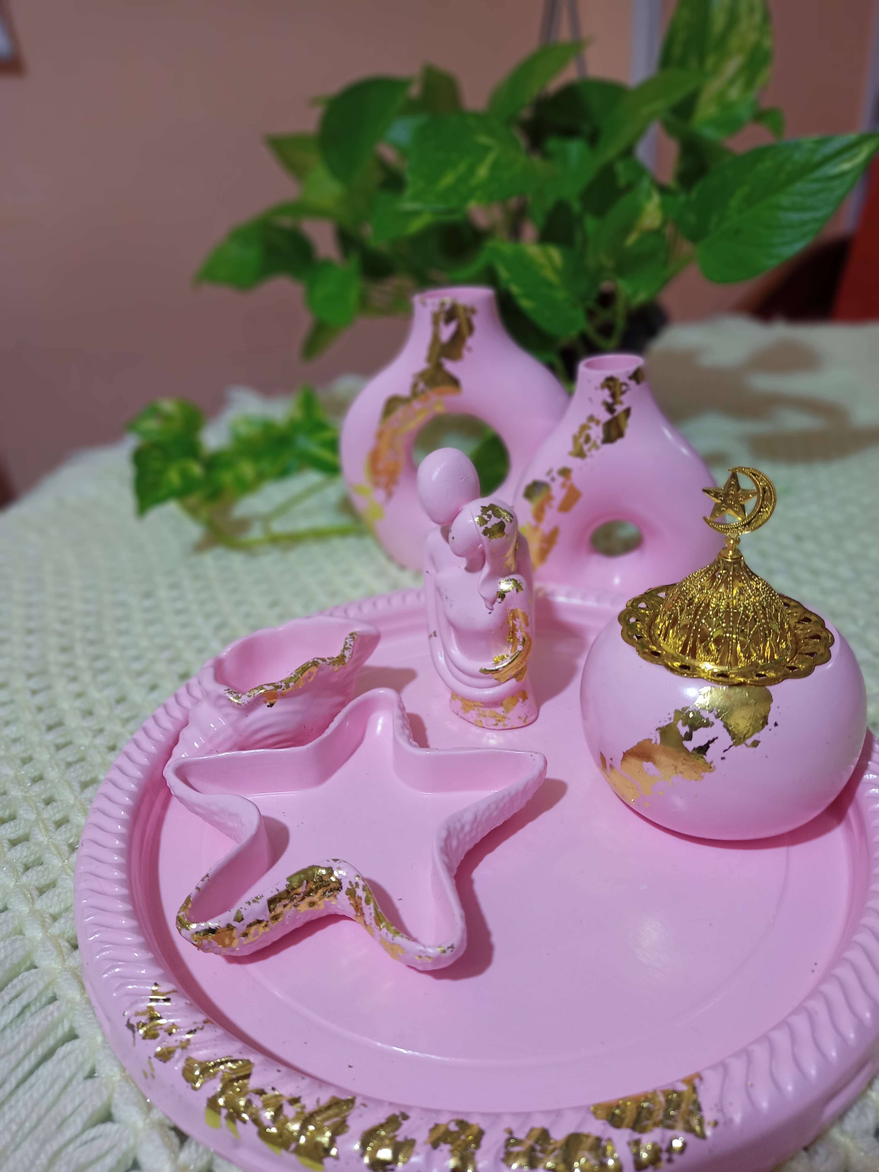 مجموعة ديكورات كونكريت ٧ قطع