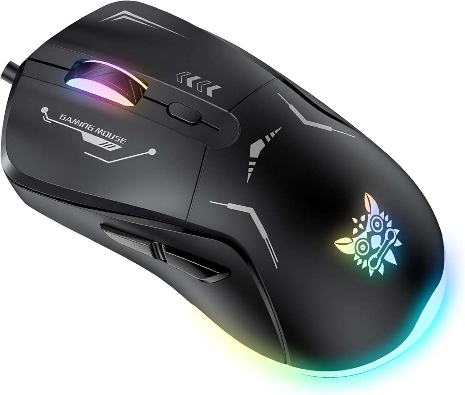 ماوس ألعاب سلكي بتصميم مريح واستجابة فائقة ONIKUMA CW917 اسود