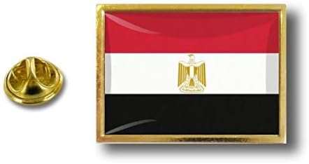 دبوس شارة علم مصر مطلي بالمينا على شكل علم B0G5K3PCV6