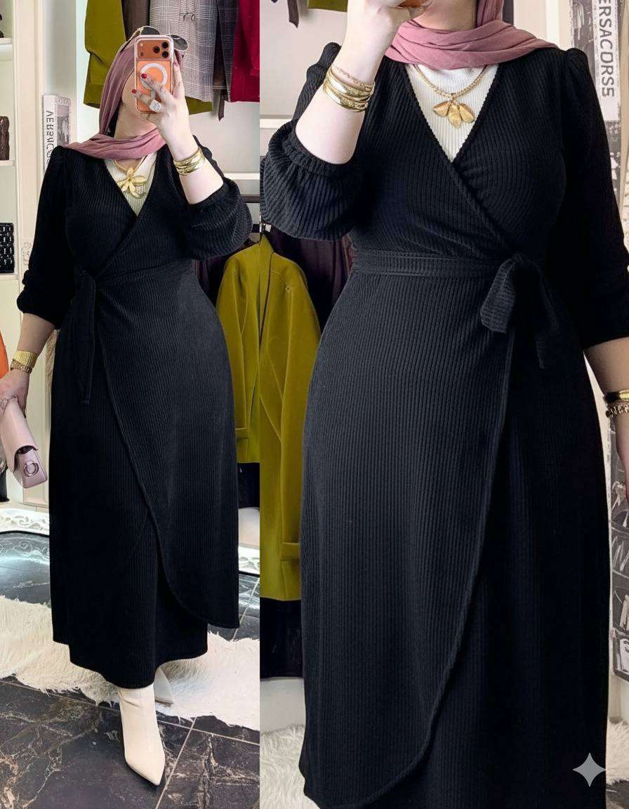 سوت قطيفه مضلع قطعتين _جيبه  شكله تحفففه اوي