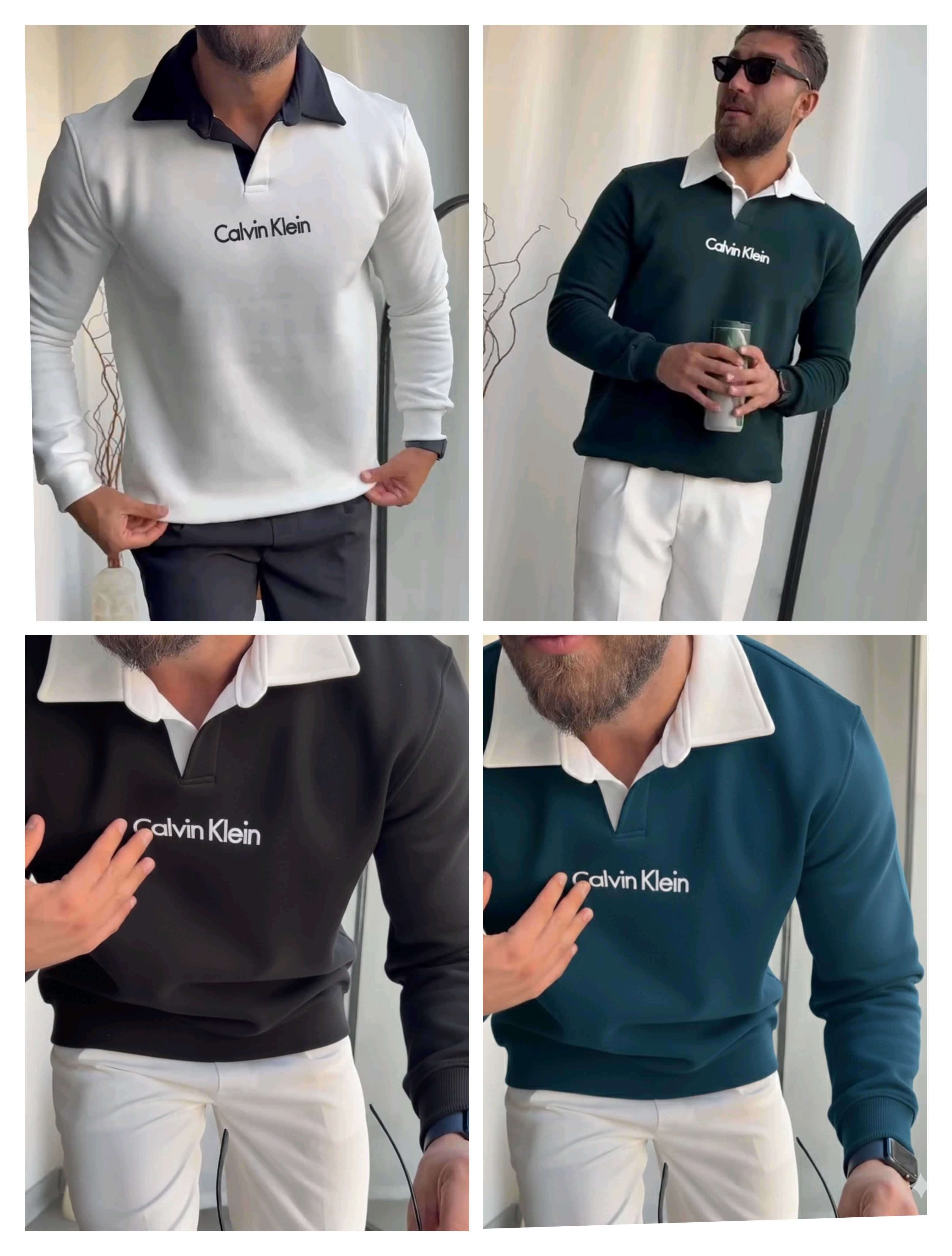 سويت شيرت Calvin Klein ياقه