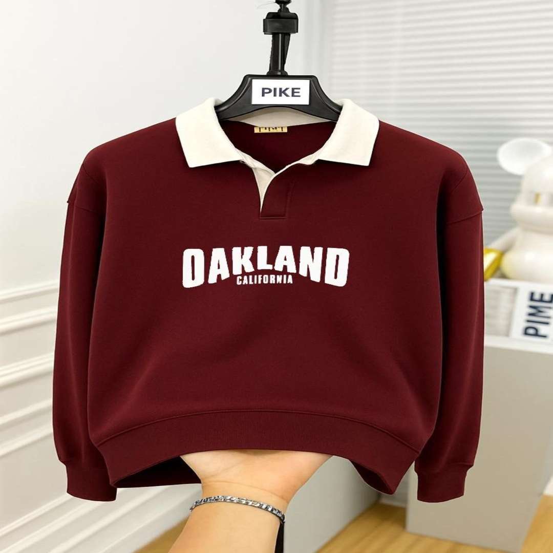 تيشيرت أوكلاند بلوش ناعم ستايل شبابي مريح تيشيرتOakland -Shirt