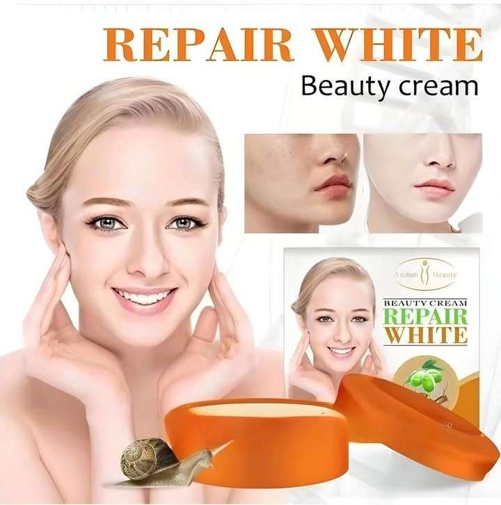 كريم تفتيح Beauty Cream بتقنية الحلزون وزيت الزيتون لبشره مشرقه ونضره