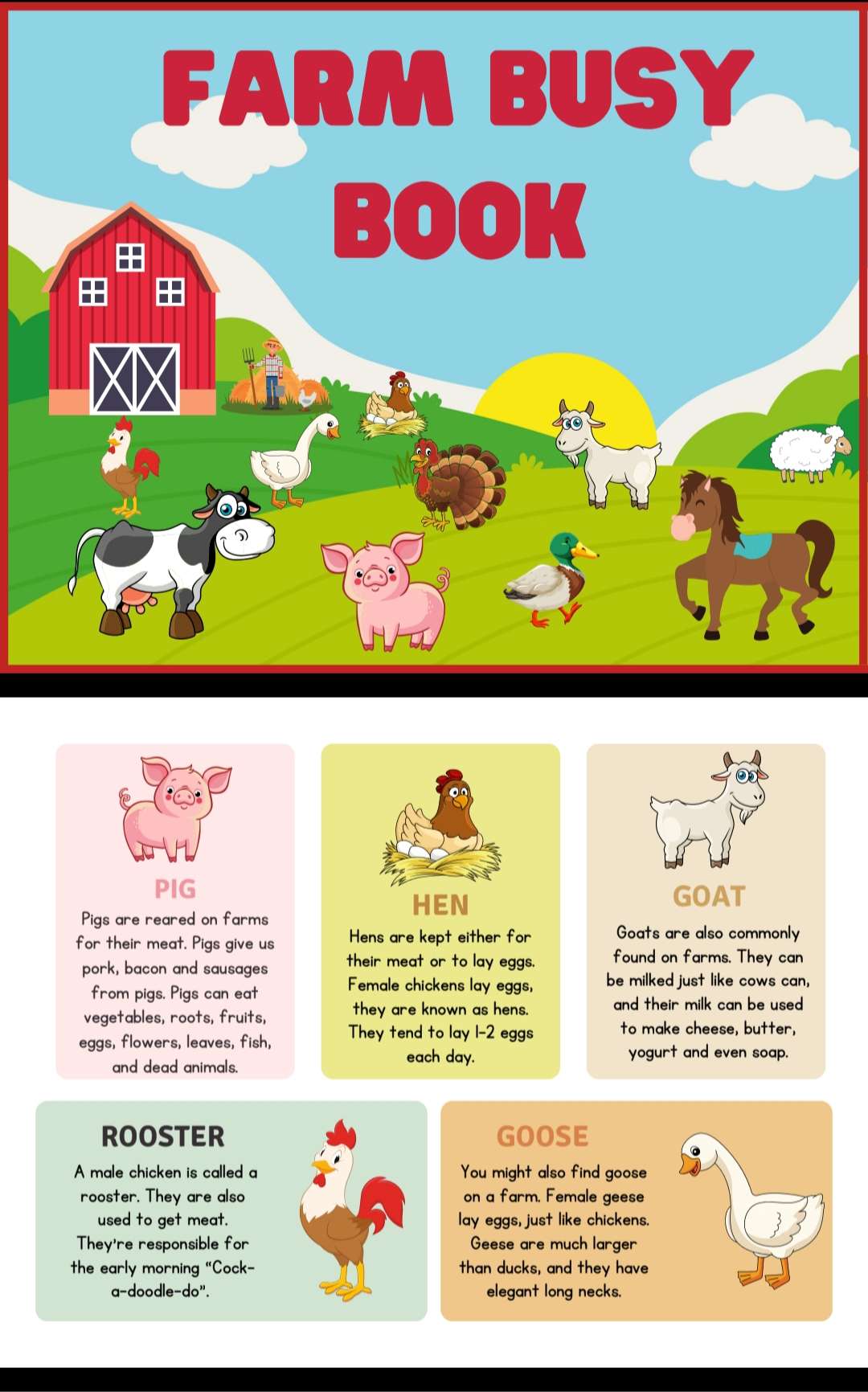 مزرعتي الصغيرة  My Little Farm Busy Boo