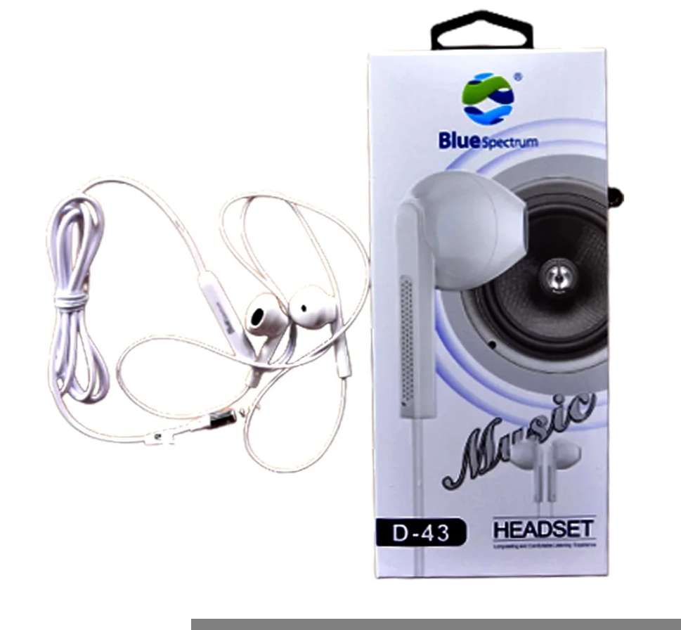 سماعات أذن هاند فرى سلكية من Blue Spectrum طراز D-43