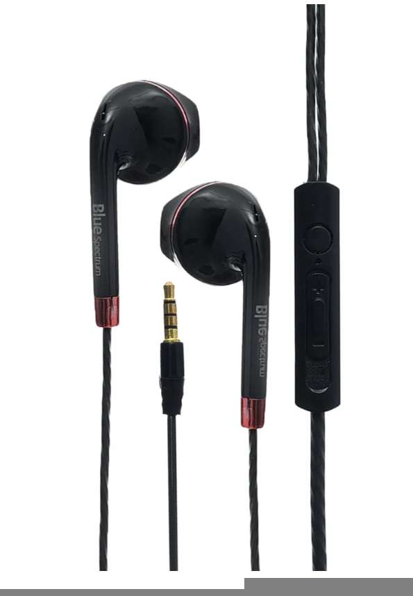 سماعات أذن هاندفرى ستيريو عالمية سلكية طراز Blue Spectrum BS-03