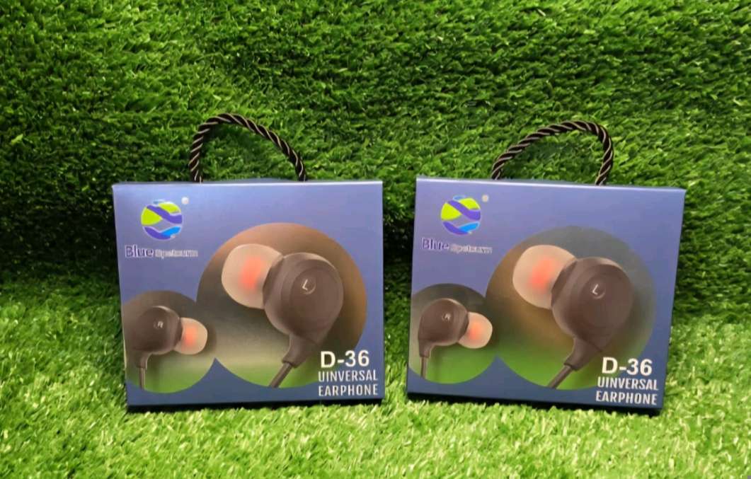 سماعات الأذن هاندفرى السلكية العالمية Blue Spectrum D-36