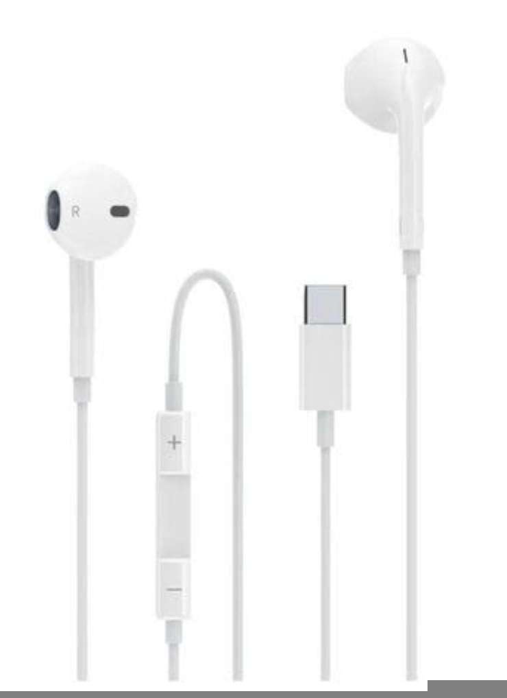 سماعات أذن هاندفرى سلكية  هاى كوبى EarPods USB-C