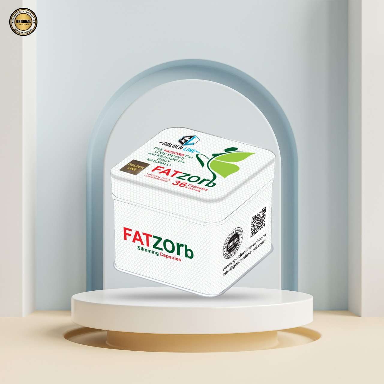 كبسولات فات زورب جولدن لاين fat zorb