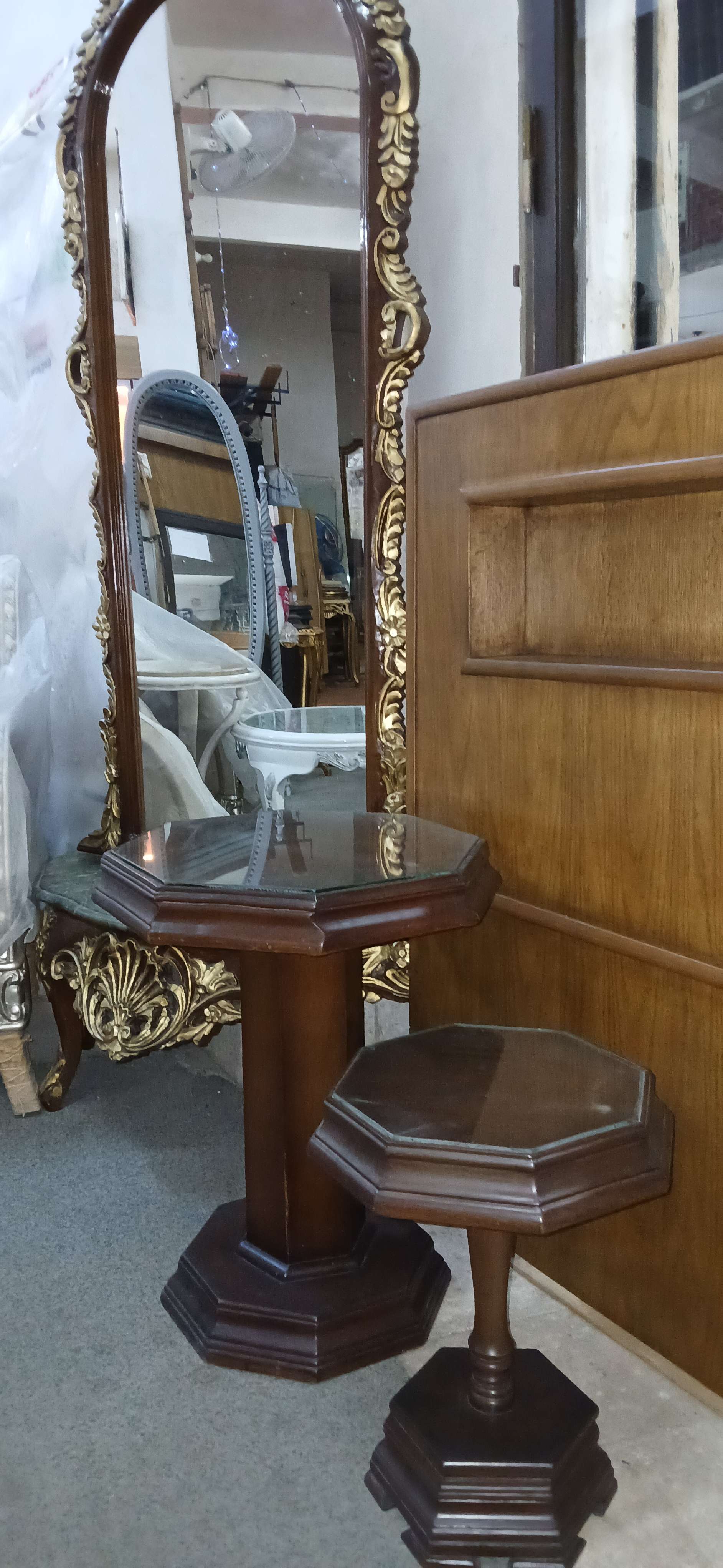 طقم ترابيزه اباجوره مثمنه