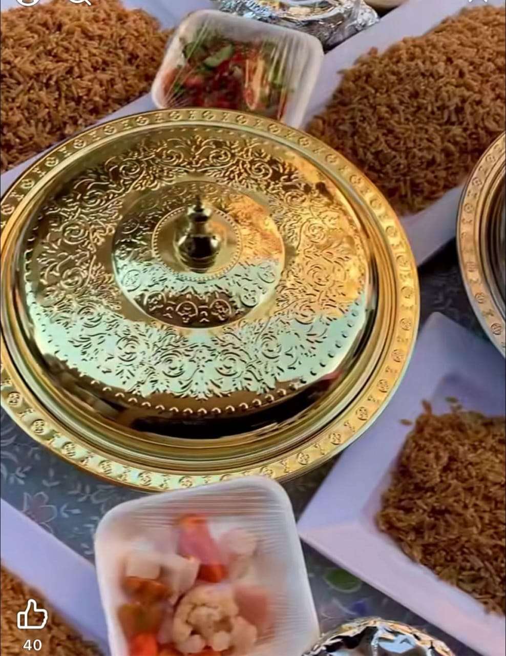 صينية المحشى والكبسه