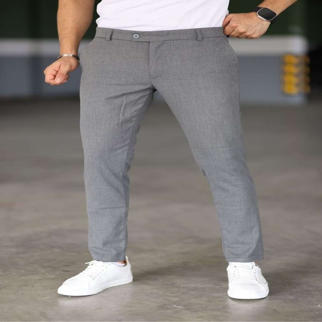 بنطلون كلاسيك رجالي Slim Fit،