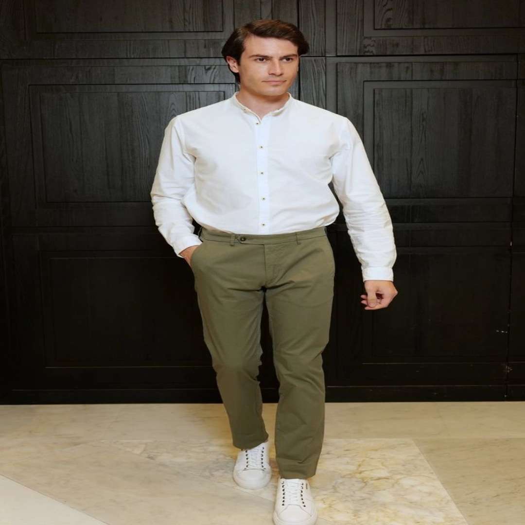 بنطلون كلاسيك رجالي Slim Fit،