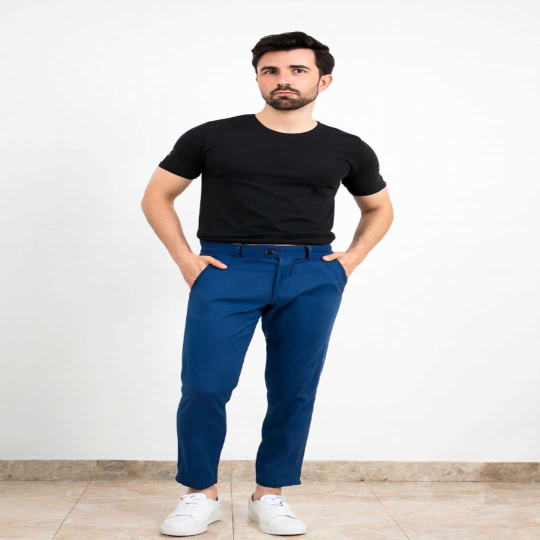 بنطلون كلاسيك رجالي Slim Fit،