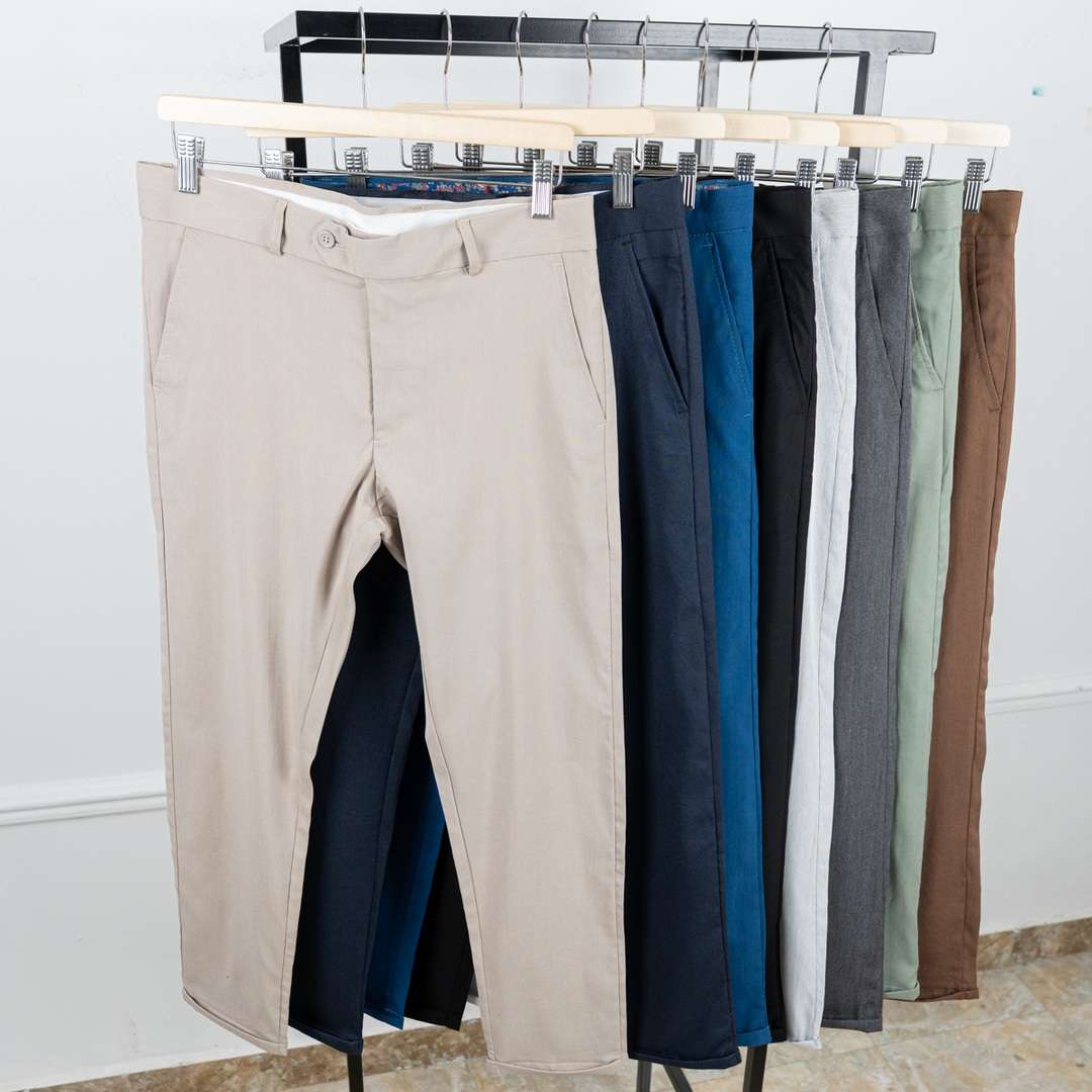 بنطلون كلاسيك رجالي Slim Fit،
