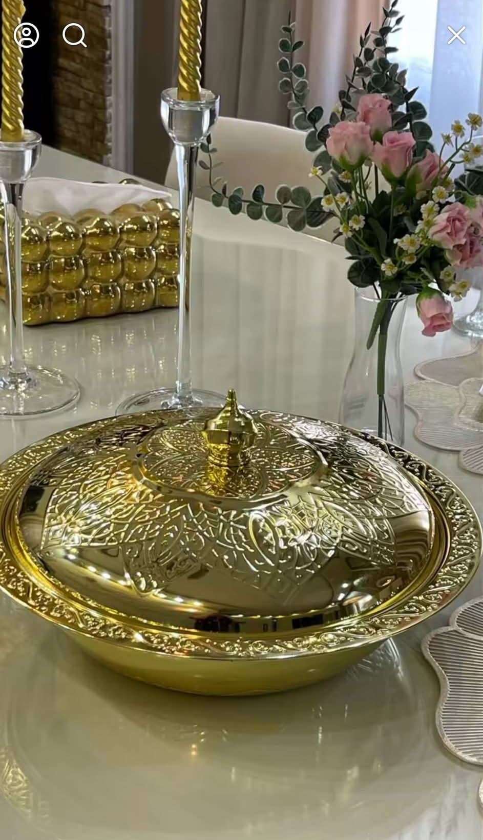 صينية المحشى والكبسه
