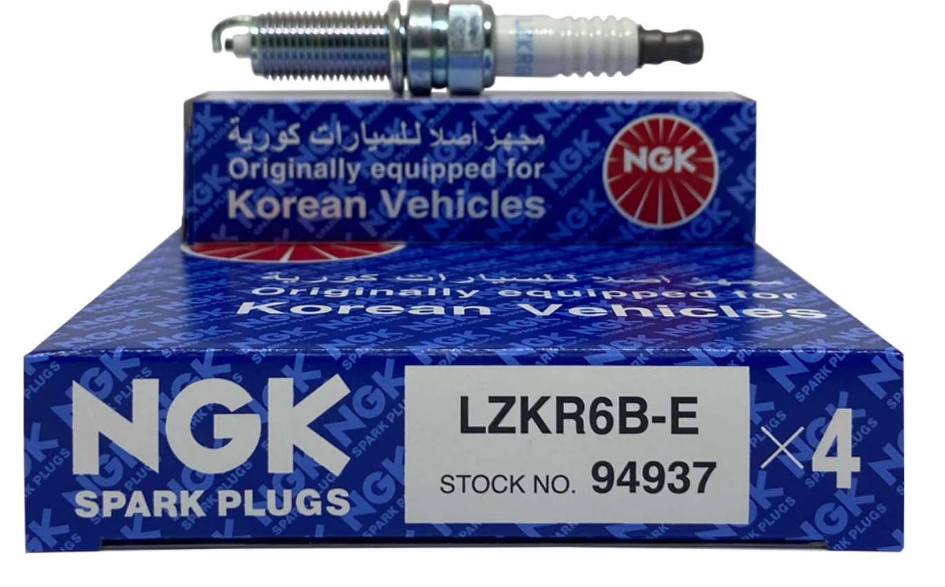 طقم بوجيهات النترا و سيراتو سن طويل NGK