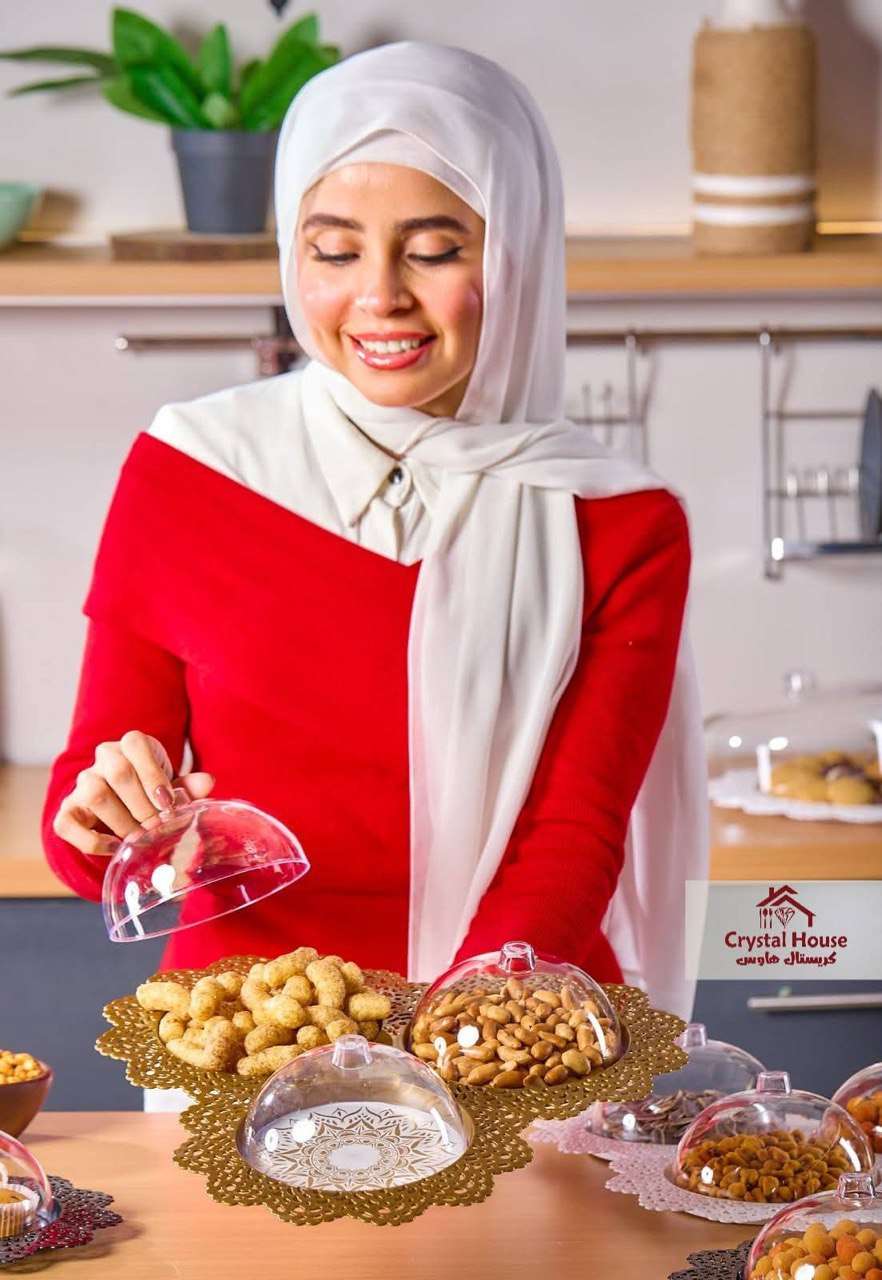صينية ايكيا الدانتيل الثلاثيه