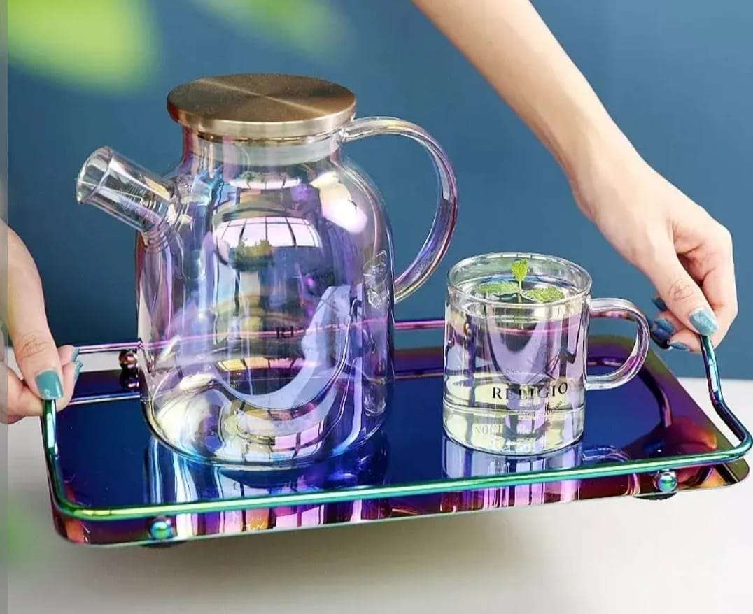 طقم صواني مرايا ارشا استل