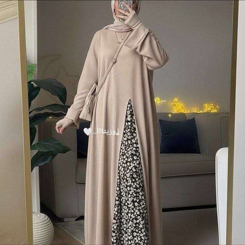 دريس معاه معصم البسي تحته أي بيزك أو جيب هيبقى قمر ريب مضلع شتوي شروق
