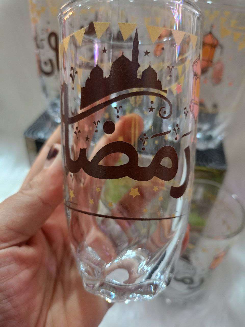 طقم زجاج رمضان