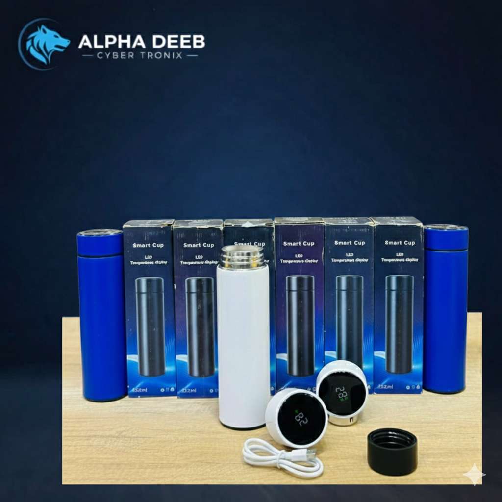 Smart LED Temperature Display Thermos Mug