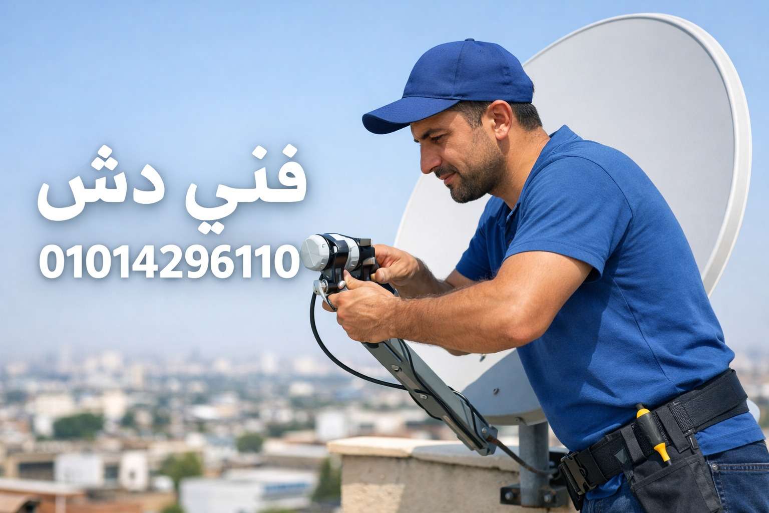تركيب دش أقرب فني دش من شركة المجد 01014296110