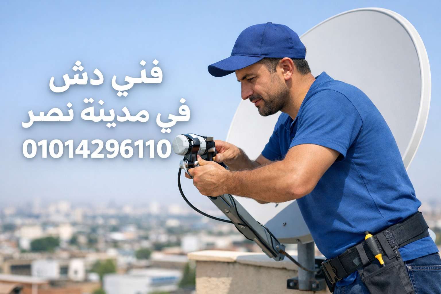 فني تركيب دش في مدينة نصر 01014296110