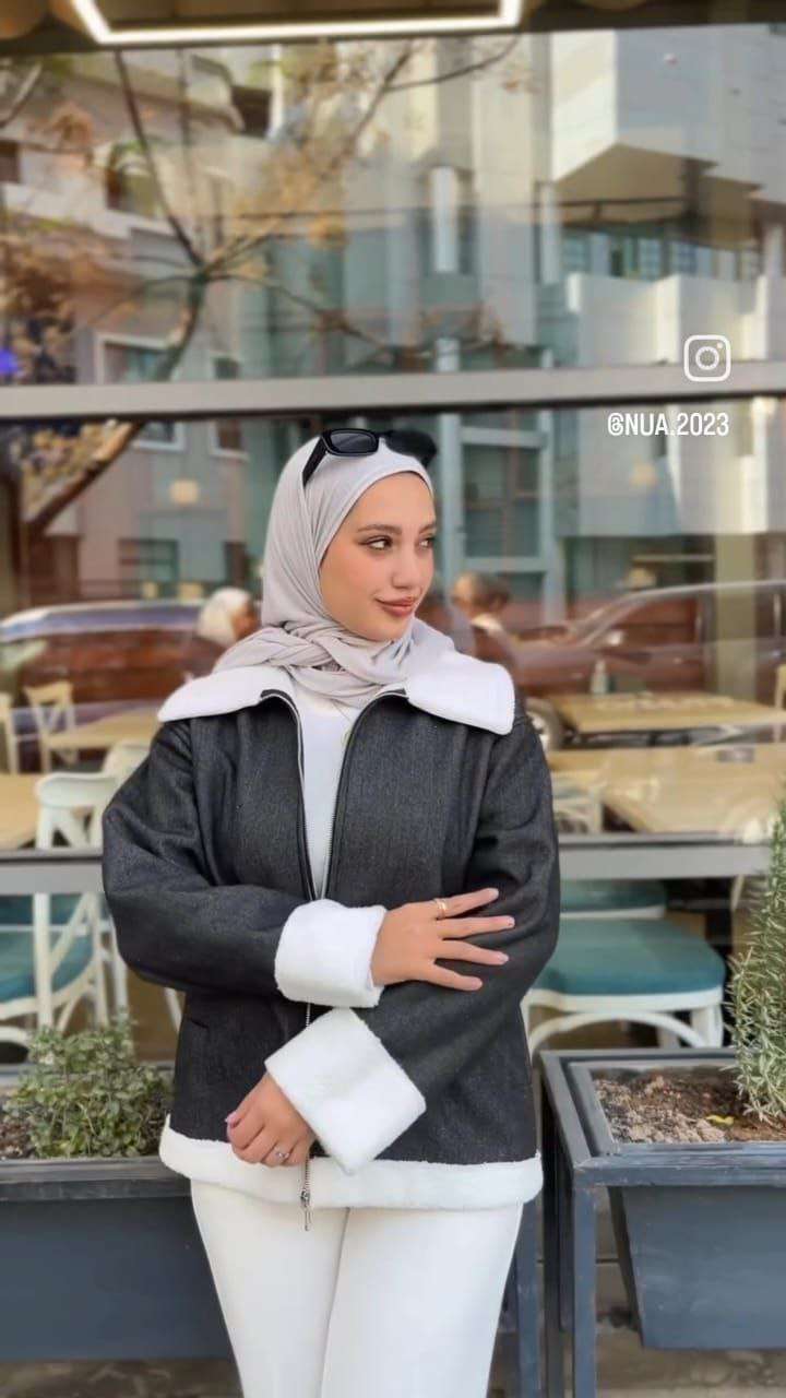 الموديل جاكت جينز فرو