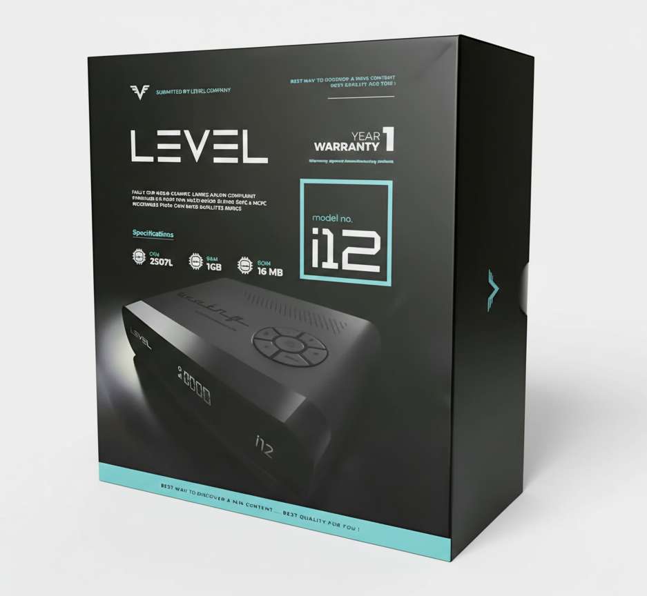 رسيفر ليفيل i12 | Level i12 Receiver |معالج صن بلص - sunplus | سيزما