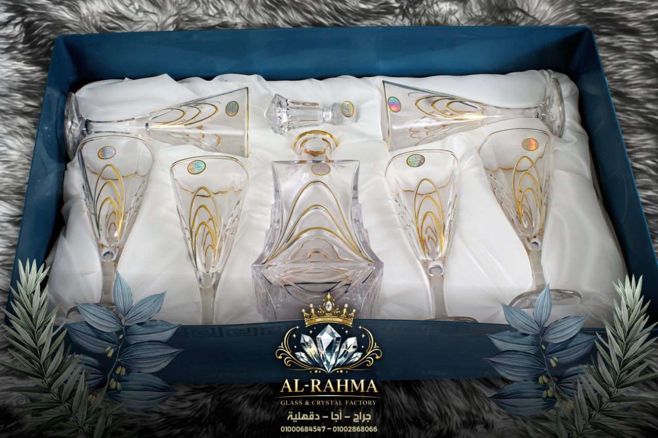 طقم شربات كرستال