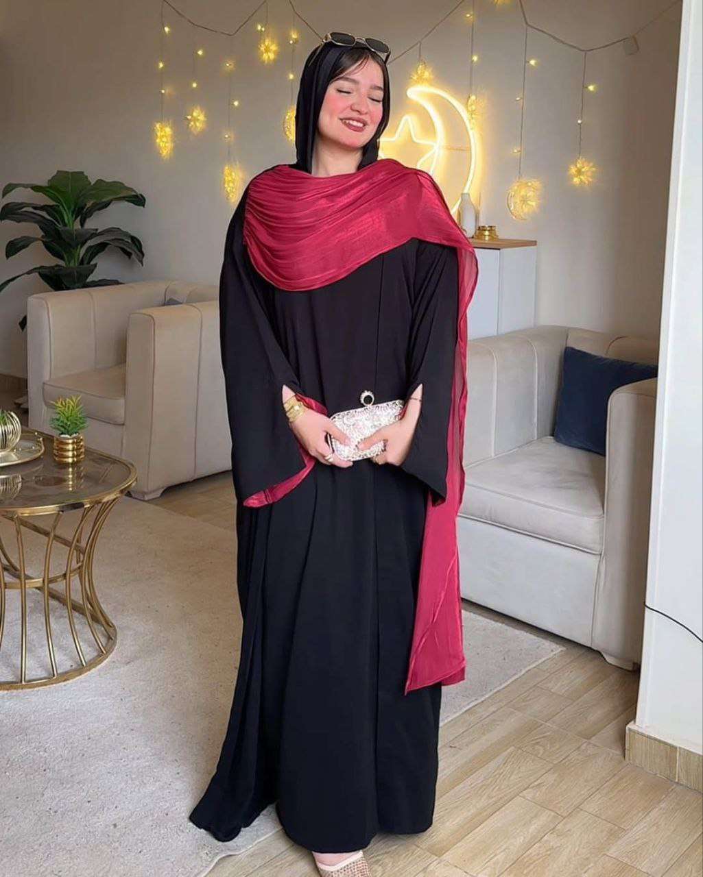 عبايه توينز ٢ قطعه