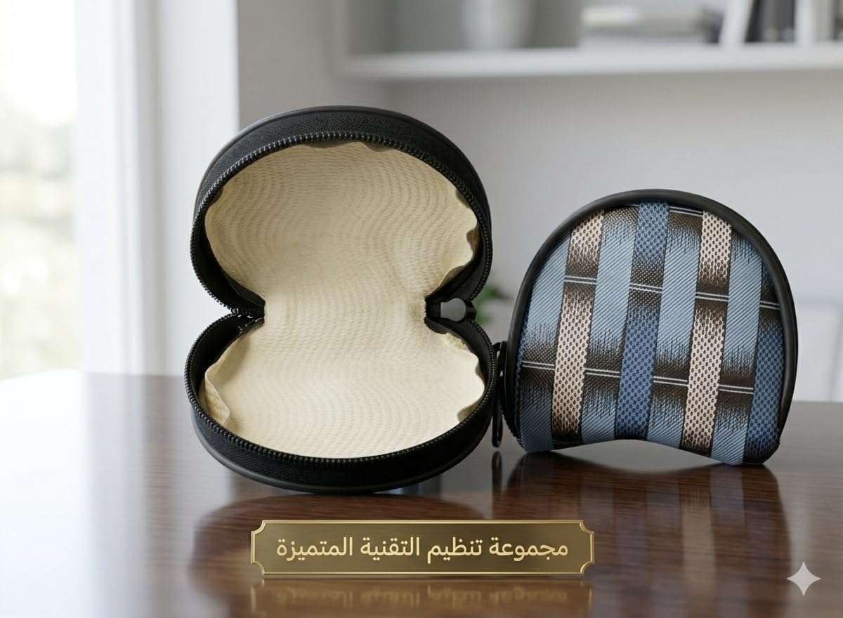 محفظة نقود صغيرة ومنظم سماعات أذن -B0GR59R9H4