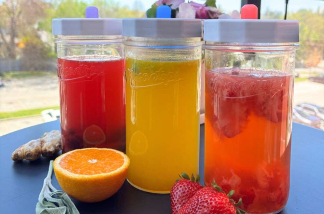 كفير فواكه fruit kefir  ٣٥٠مل