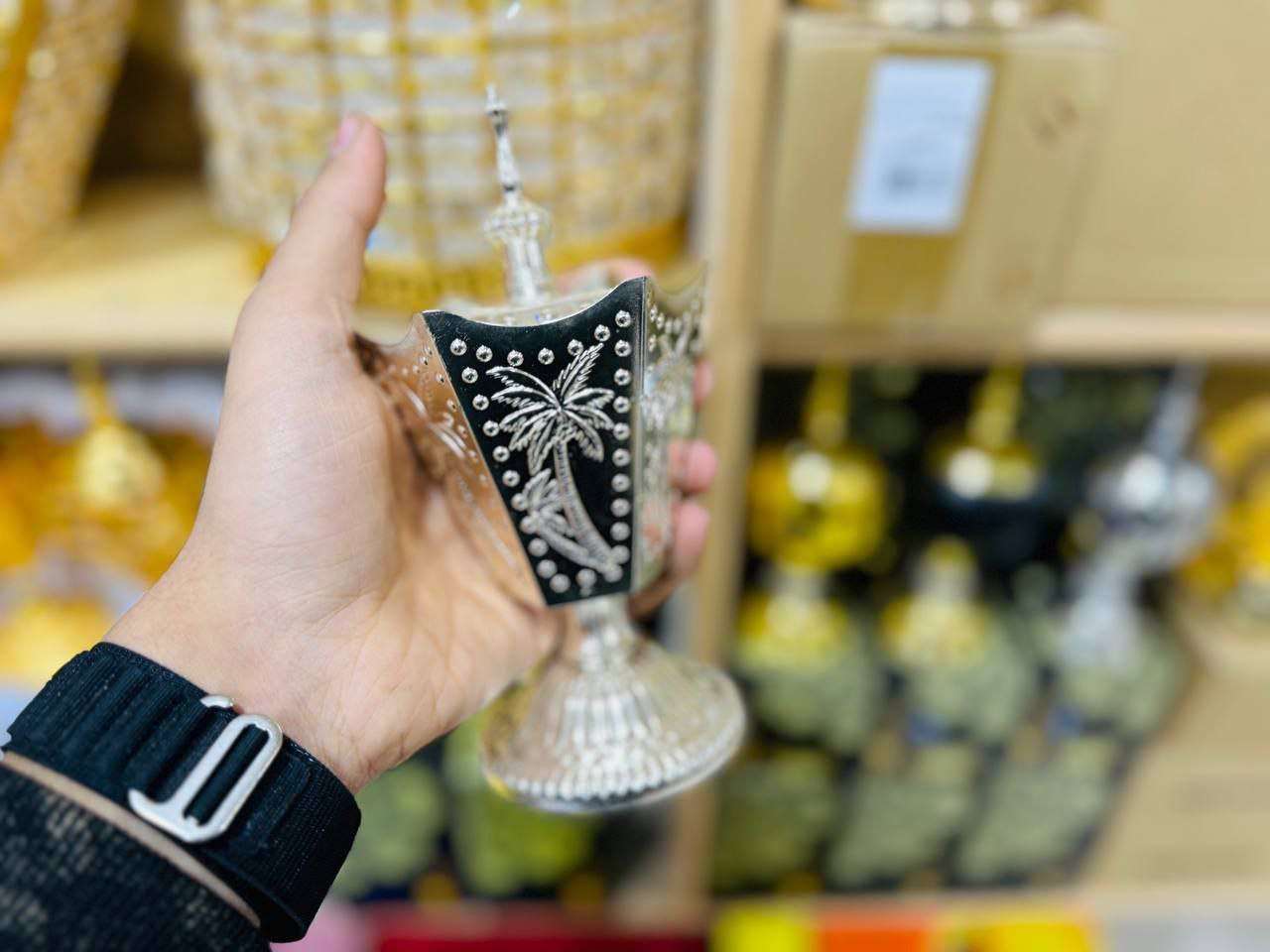 مبخرة نحاس وغطاء نحاس