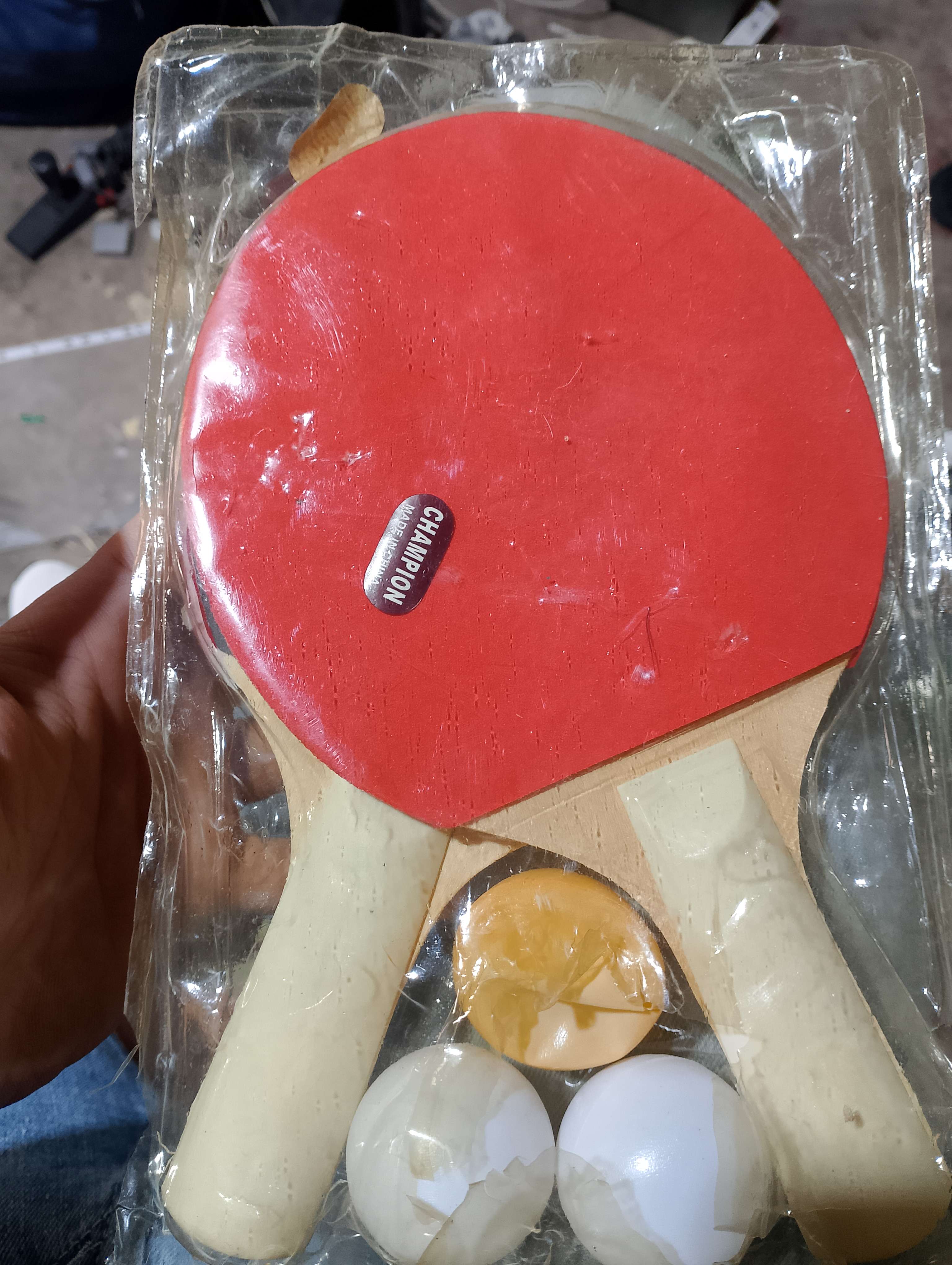 مضربين بينج بونج و3 كور جديد