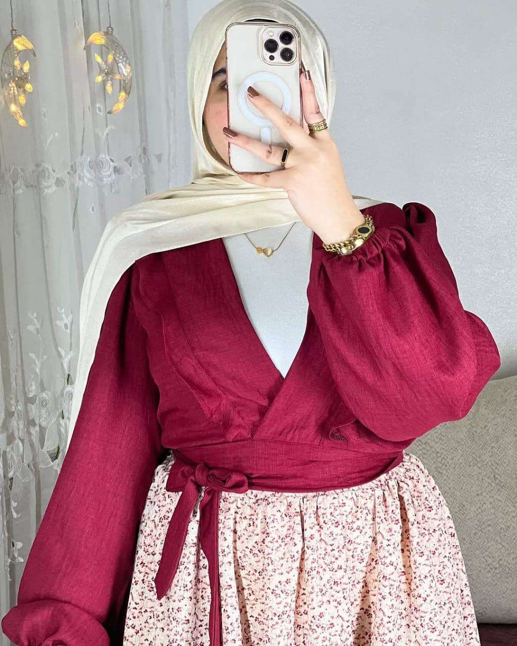 طقم 3 قطعه لف حجا كده روقان