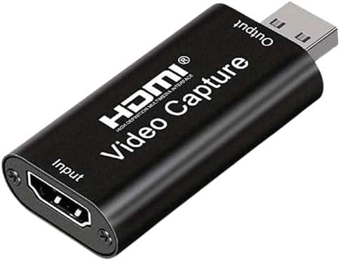 بطاقة التقاط فيديو HDMI، بدقة 4K  تعمل عبر منفذ USB،B0GS3ZTLLH