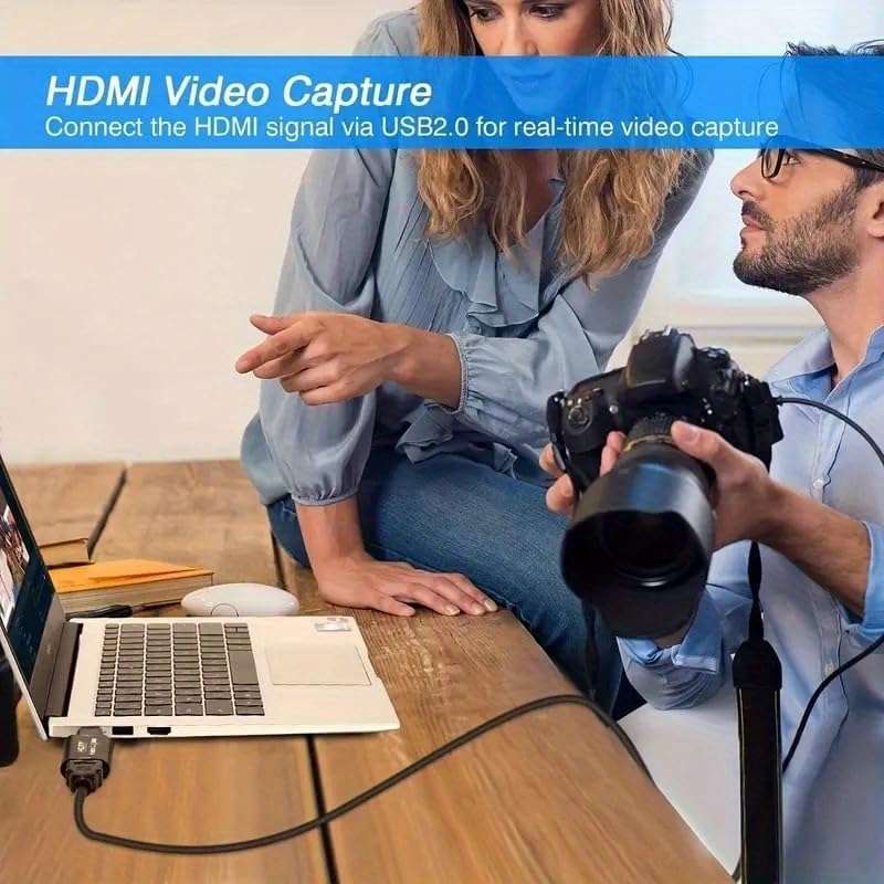 بطاقة التقاط فيديو HDMI، بدقة 4K  تعمل عبر منفذ USB،B0GS3ZTLLH