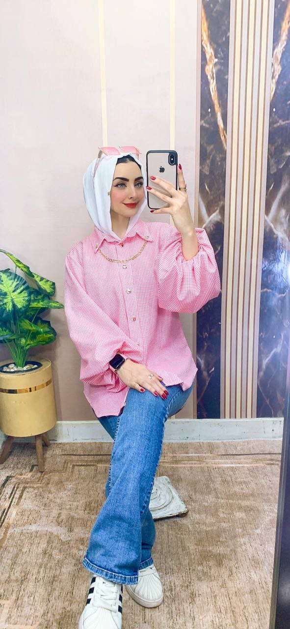 بلوزة زراير سلسله
