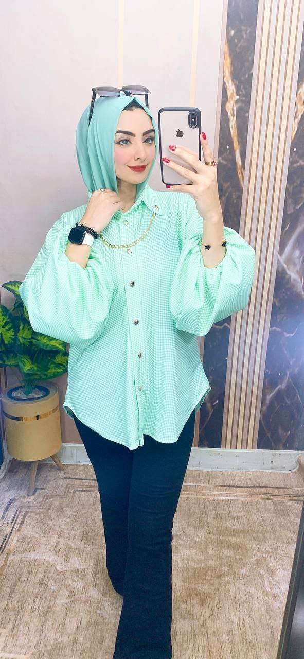 بلوزة زراير سلسله