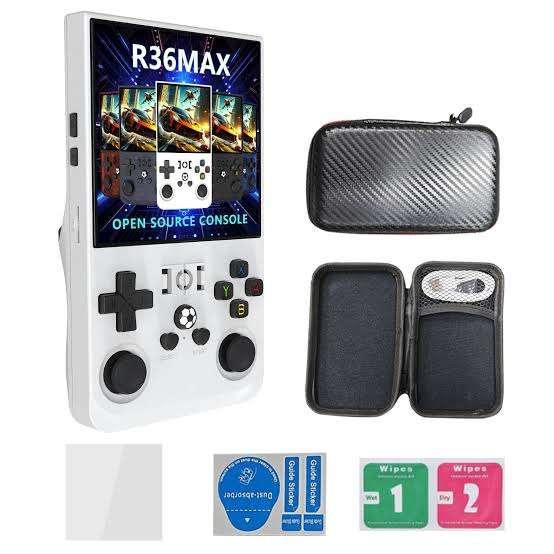 Game Console R36 Max اتاري شخصي لل جيب