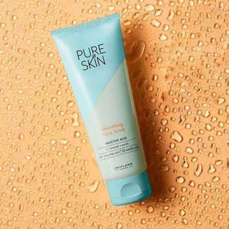 سكرب منعم للوجه بيور سكين Pure Skin