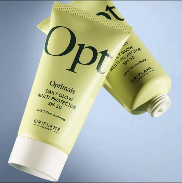كريم واقي من الشمس متعدد الحماية أوبتيمالز ديلي جلو SPF50