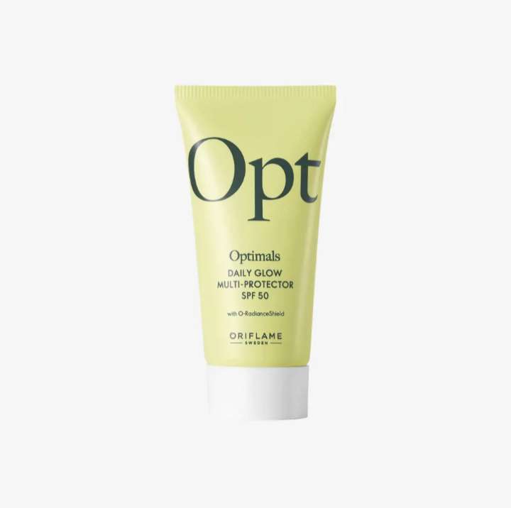 كريم واقي من الشمس متعدد الحماية أوبتيمالز ديلي جلو SPF50