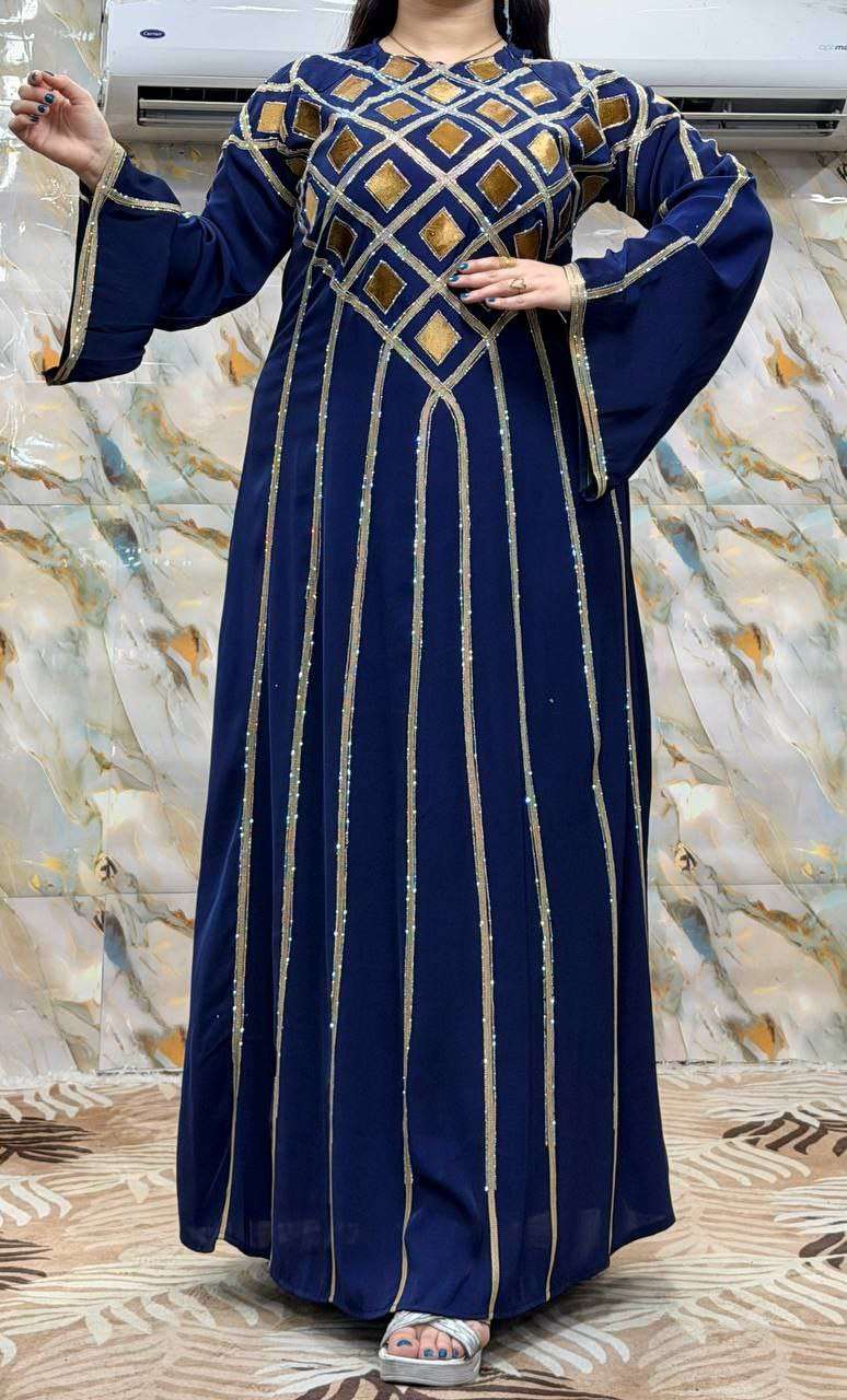 عبايه خليجي حرير